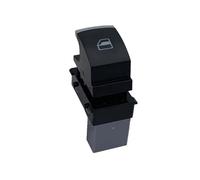 Interrupteur Rétroviseur Compatible Avec VW Pour Passat Pour Eos Pour Golf 5 6 Plus Pour GTI Mk5 6 Pour SCIROCCO 5K3959857 5ND959565A 5ND959855 Bouton Rétroviseur Chromé(5ND959855)
