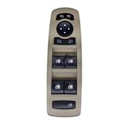 interrupteur rétroviseur latéral Compatible Avec Fluence Pour Laguna | Pour Megane 3 2008 - 2016 Bouton Commande Lève-vitre Rétroviseur Électrique (référence 254000015R)(Beige)