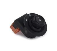 interrupteur rétroviseur Pour Peugeot Pour Partner 185526 1855.26 SMI10667 6545.KS Bouton De Commutation À Distance Pour Rétroviseur Latéral Voiture(Brown Base-11pins)