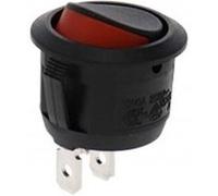 interrupteur rond a repere rouge - Oc-pro Rouge G