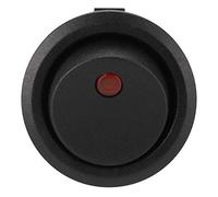 Interrupteur Rond D'Aramox, Interrupteur Rond électrique des Véhicules à Moteur de Spst Marche/Arrêt 12v pour la Lumière A de Bateau de Tableau de Bord de Van de Voiture