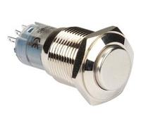 Interrupteur rond métallique haut spdt 1no 1nc G