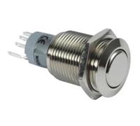 Interrupteur Rond Métallique Spdt 1no 1nc Switches R1610