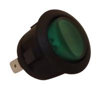 Interrupteur rond voyant vert Ø20mm - CCEI