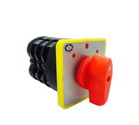 Interrupteur rotatif à 3 positions 16 A Sélecteur de came trois étages Commande démarreur Moteur ON-Off-ON Contact argenté LW5-16/3