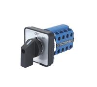 Interrupteur rotatif à came de sélection de bouton d'alimentation à 4 pôles SZW26/LW26-20, 20 A, 660 V, 64 x 64 mm, 48 x 48 mm(C08.4 0 1 64X64mm)
