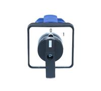 Interrupteur rotatif à cames SZW26/LW26-20 660 V ON/OFF 2 phases 20 A 8 bornes 64 x 64 mm