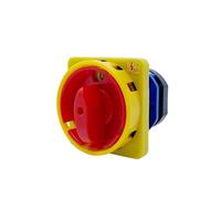 Interrupteur rotatif à deux positions, marche/arrêt, bipolaire, 690 V, 25 A, cadenas, came de commutation, coupure courant, HZ12A-25/01