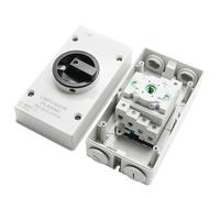 Interrupteur rotatif à poignée rotative étanche IP66 for boîtier de distribution solaire PV DC 1200 V 32 A LWPV-N32/R