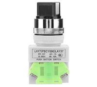 Interrupteur rotatif autobloquant 220 V avec sélecteur à 3 positions LAY37-20X/31