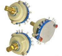 Interrupteur rotatif avec boîtier scellé 4 pôles 3 positions 1 couche pour une sélection fiable de la position dans les circuits d'alimentation (poignée D)