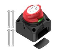 Interrupteur rotatif coupe-circuit 12-48 V for voiture, 275 A, 2 positions marche/arrêt, for batterie marine, avec ou sans borne supérieure.(On-Off 275A Switch)