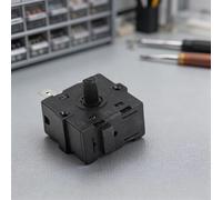 Interrupteur rotatif de contrôle de température à engrenage pour intégration du ventilateur de chauffage spatial et gestion thermique (A)