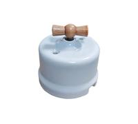 Interrupteur rotatif en céramique for applique murale(Black EU Socket)