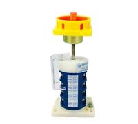 Interrupteur rotatif HZ12-40/08-4 avec pôle allongé, 40a, 380V, 2 positions, 4 pôles, arrêt d'urgence, interrupteur de moteur avec cadenas