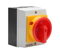 Interrupteur rotatif, interrupteur à came, disjoncteur de protection du moteur, 440 V, interrupteur principal 440 V, interrupteur de secours 4 pôles, interrupteur de machine, interrupteur d'urgence,