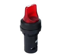 Interrupteur rotatif marche/arrêt 12 V/220 V, 1 pièce, verrouillage automatique, sélecteur d'alimentation avec fixation 2/3 positions, VaneAims(Latching-GREEN,1NO,220V)
