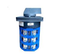 Interrupteur rotatif tripolaire à cames montage sur panneau multipositions 690 V 125 A LW26-125/3, contacts argentés, LW28 YMW26(0-1)