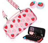 Interrupteur Sac De Rangement Interrupteur/Sac Oled Sac Thème Fraise Avec Bandoulière Bouton Cap-Joyy85