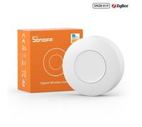Interrupteur sans fil intelligent SONOFF SNZB-01P Zigbee 3.0 avec interrupteur mural NSPanel Pro T5