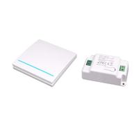 Interrupteur sans Fil, Interrupteur d'éclairage sans fil, 433Mhz 220V interrupteur va et vient sans fil, interrupteur de sécurité de l'émetteur RF et contrôleur de récepteur 10A, portée de 100 m