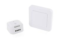 Interrupteur sans fil + Module éclairage On/Off - DIO CONNECTED HOME - 54736 - Blanc - 1000 W