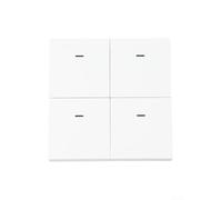 Interrupteur Scène pour zigbee 4 Touches 12 Modes pour tuya Interrupteur | Contrôle 12 scènes, 4 touches indépendantes, compatible pour tuya pour Smart Life, installation facile