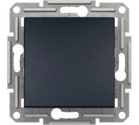 Interrupteur Schneider Electric EPH0100171 Asfora unipolaire série 1 anthracite