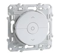 Schneider Electric – Interrupteur volet roulant Odace 3 boutons 230 V 1300 W Blanc