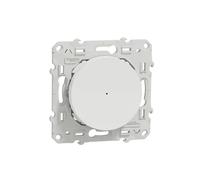 Schneider Electric S520530W Wiser Odace, bouton poussoir, 10A, zigbee, Blanc