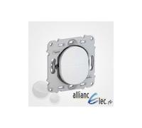 Interrupteur - Schneider Ovalis - Va et Vient - Gris - 10 A - Intérieur