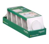 Interrupteur - SCHNEIDER - SHN0412216 - Lot de 5 - 10 A - Blanc - Va et Vient