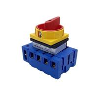 Interrupteur sectionneur 80 A LW30-80/5P triphasé à cinq fils, interrupteur rotatif à cames for coupure de courant Industrial Switches