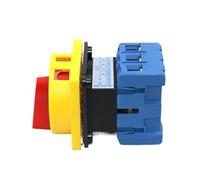 Interrupteur-sectionneur à came rotatif 3 pôles, 63 A, 660 V, 1 pièce, SZD11-63/300010, avec cadenas