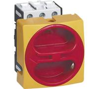 Interrupteur sectionneur BACO 222103 32 A 1 x 90 ° jaune, rouge 1 pc(s)