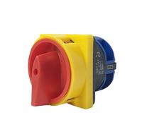 Interrupteur sectionneur LW26GS-32/1 32 A unipolaire à came rotative, bloc de conversion, interrupteur verrouillage, sélecteur déconnexion principale YMW26-32/1GS