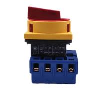 Interrupteur sectionneur LW30-4P ON-OFF 690 V 25 A/63 A-80 A 100 A Cadenas 2 positions 4 pôles Interrupteur à came rotatif principal Arrêt d'urgence(32A)
