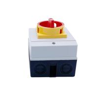 Interrupteur sectionneur marche/arrêt, verrouillage fixe, cadenas, came rotative, boîtier étanche, 690 V, deux positions, 25 A, 32 A, 40 A, 63 A, 1 pièce(3P 175-115-85,40A)