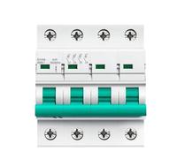 Interrupteur Sectionneur Quadripolaire Sur Rail DIN GYH8, 400 V, Disjoncteur Principal 63 A, 100 A, 125 A(63A)