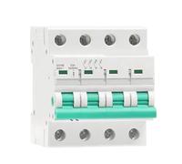 Interrupteur Sectionneur Quadripolaire Sur Rail DIN GYH8, 400 V, Disjoncteur Principal 63 A, 100 A, 125 A, Pièces(125A)