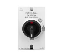 Interrupteur sectionneur rotatif à poignée rotative for installation solaire PV DC 1200 V 32 A IP66, 1 pièce