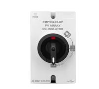 Interrupteur sectionneur rotatif à poignée rotative solaire, 1200V, 32A, IP66, 1 pièce