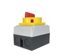 Interrupteur sectionneur rotatif à verrouillage fixe avec boîtier étanche 32 A 690 V triphasé 2 positions marche/arrêt YMD11-32D 3P