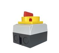 Interrupteur sectionneur rotatif à verrouillage fixe avec boîtier étanche 32 A 690 V triphasé 2 positions marche/arrêt YMD11-32D 3P