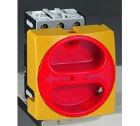 Interrupteur-sectionneur rotatif complet encastré cadenassable - tétrapolaire neutre à gauche - 25A