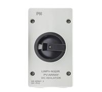 Interrupteur sectionneur rotatif solaire étanche IP66, 1200 V CC 32 A, LWPV-N32/R, for coffret de distribution solaire