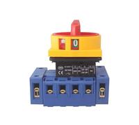Interrupteur sectionneur triphasé à six fils LW30-40A / 6P, cadenas, coupure de courant, transfert, commutateurs rotatifs cames YMD11-40A