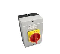 Interrupteur sectionneur YMD11-63A 3/4 pôles, cadenas, marche/arrêt, 2 positions, commutation par came, boîtier étanche IP65, contact argenté
