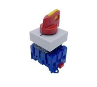 Interrupteur sectionneur YMD11-C, série OFF-ON, montage sur rail DIN, 3/4P, 690 V, 25/32/40/63/80/100 A, cadenas, déconnexion, remplacement LW30(4P,25A)