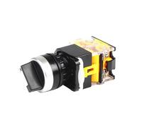 Interrupteur sélecteur autobloquant LA38-20X3 22 mm 1NO + 1NO 3 positions, commutateurs rotatifs DPST 4 vis 10 A 400 V